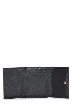 Gucci Black Leather GG Marmont Compact Wallet 7 Gucci Black Leather GG Marmont Compact Wallet -Fashion clothing QFA1G41LKB017 4