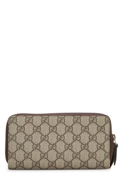 Gucci Original GG Supreme Canvas Neo Vintage Zip Around Wallet -Fashion clothing QFA1KM770B000 3