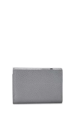 Gucci Grey Leather GG Marmont Compact Wallet -Fashion clothing QFA1T71LEB000 3