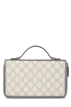 Gucci Grey GG Supreme Canvas Zip Travel Organizer -Fashion clothing QFA1WR0LEB000 3