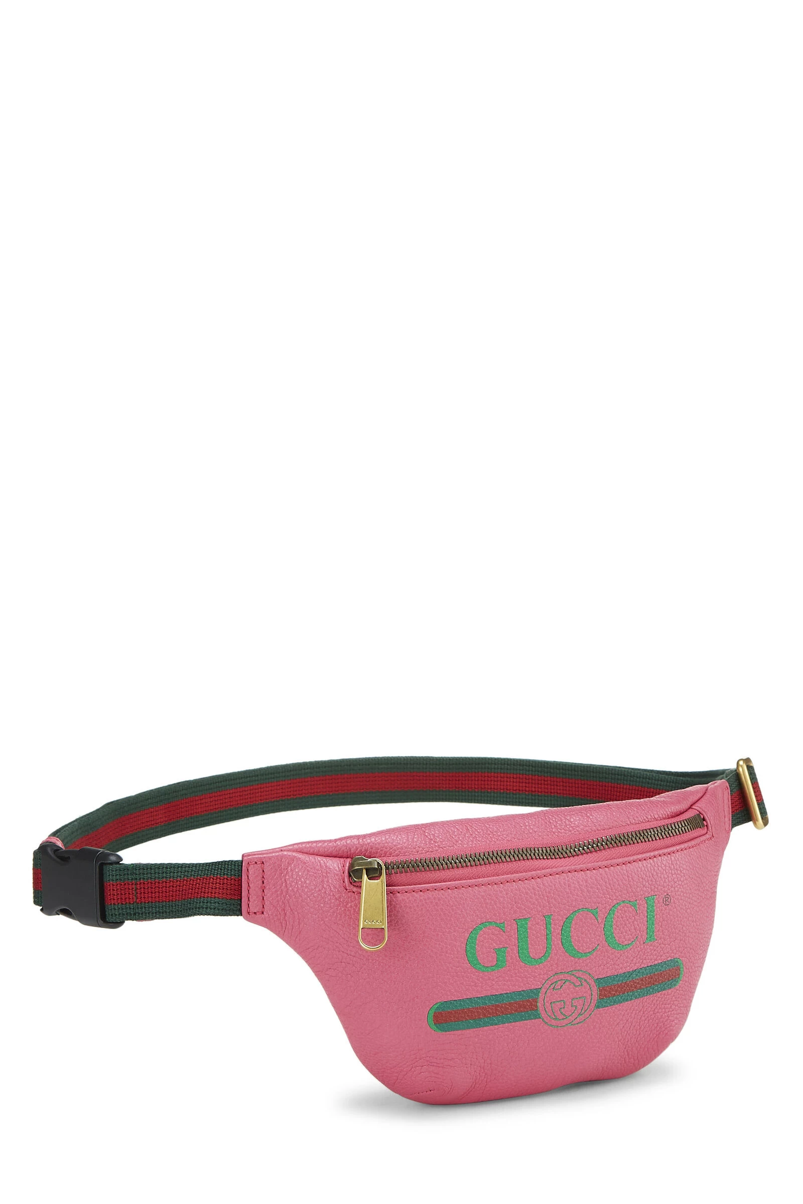 Gucci Pink Logo Leather Belt Bag Small 2 Gucci Pink Logo Leather Belt Bag Small - Image 2