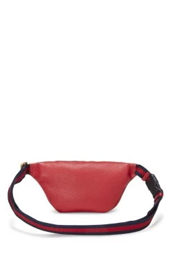 Gucci Red Leather Logo Belt Bag Small 7 Gucci Red Leather Logo Belt Bag Small -Fashion clothing QFA2271LRH013 4