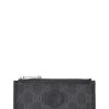 Gucci Black GG Supreme Canvas Card Case