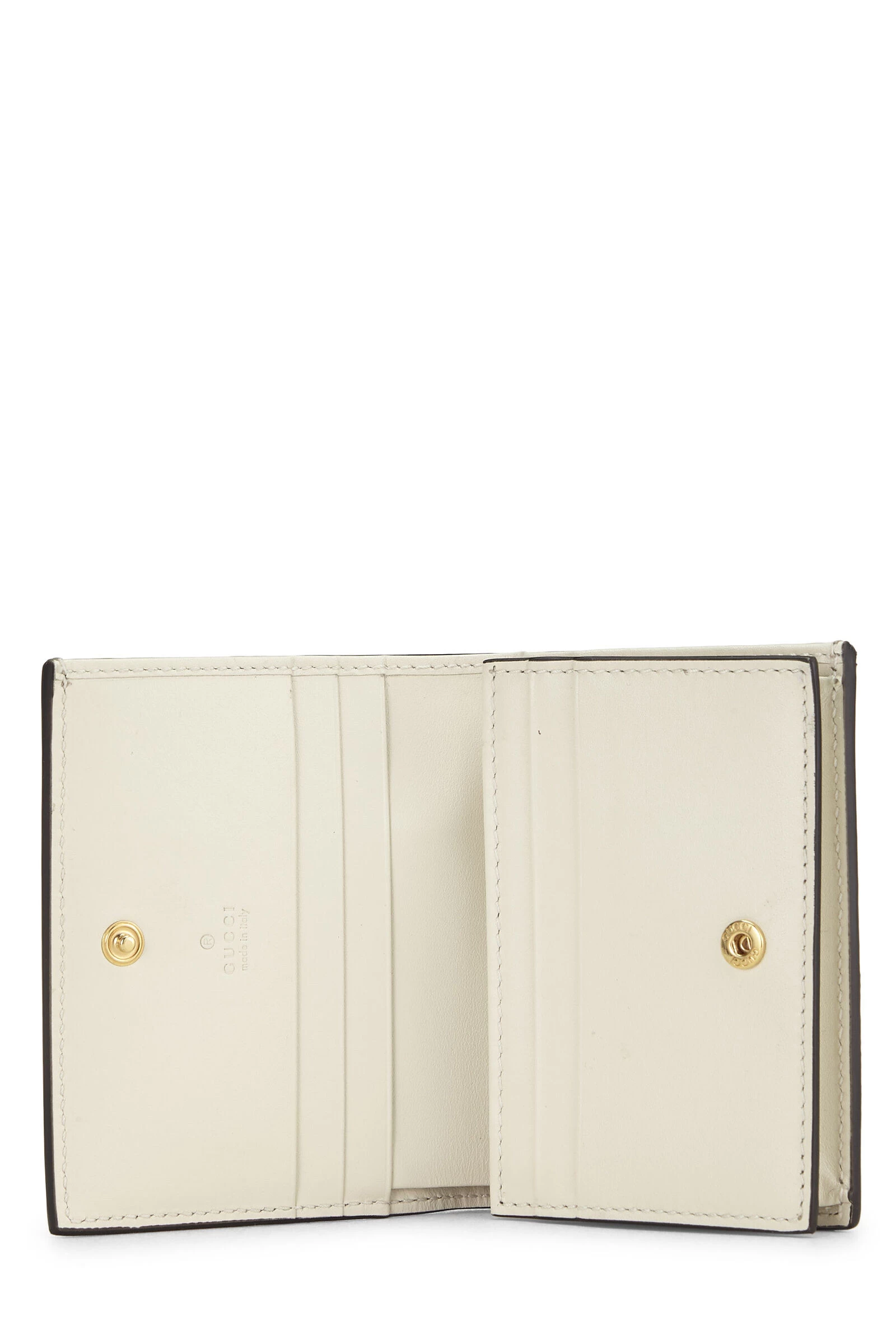 Gucci Original GG Supreme Canvas 'Les Pommes' Compact Wallet 4 Gucci Original GG Supreme Canvas 'Les Pommes' Compact Wallet - Image 4