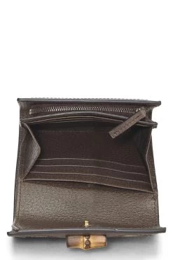 Gucci Beige Jumbo GG Canvas Diana Compact Wallet -Fashion clothing QFA59N0E0B000 4