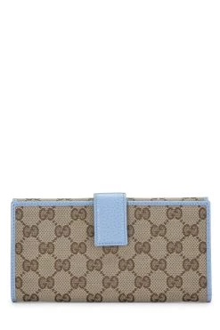 Gucci Blue Canvas Continental Wallet -Fashion clothing QFABGX0EBB011 3