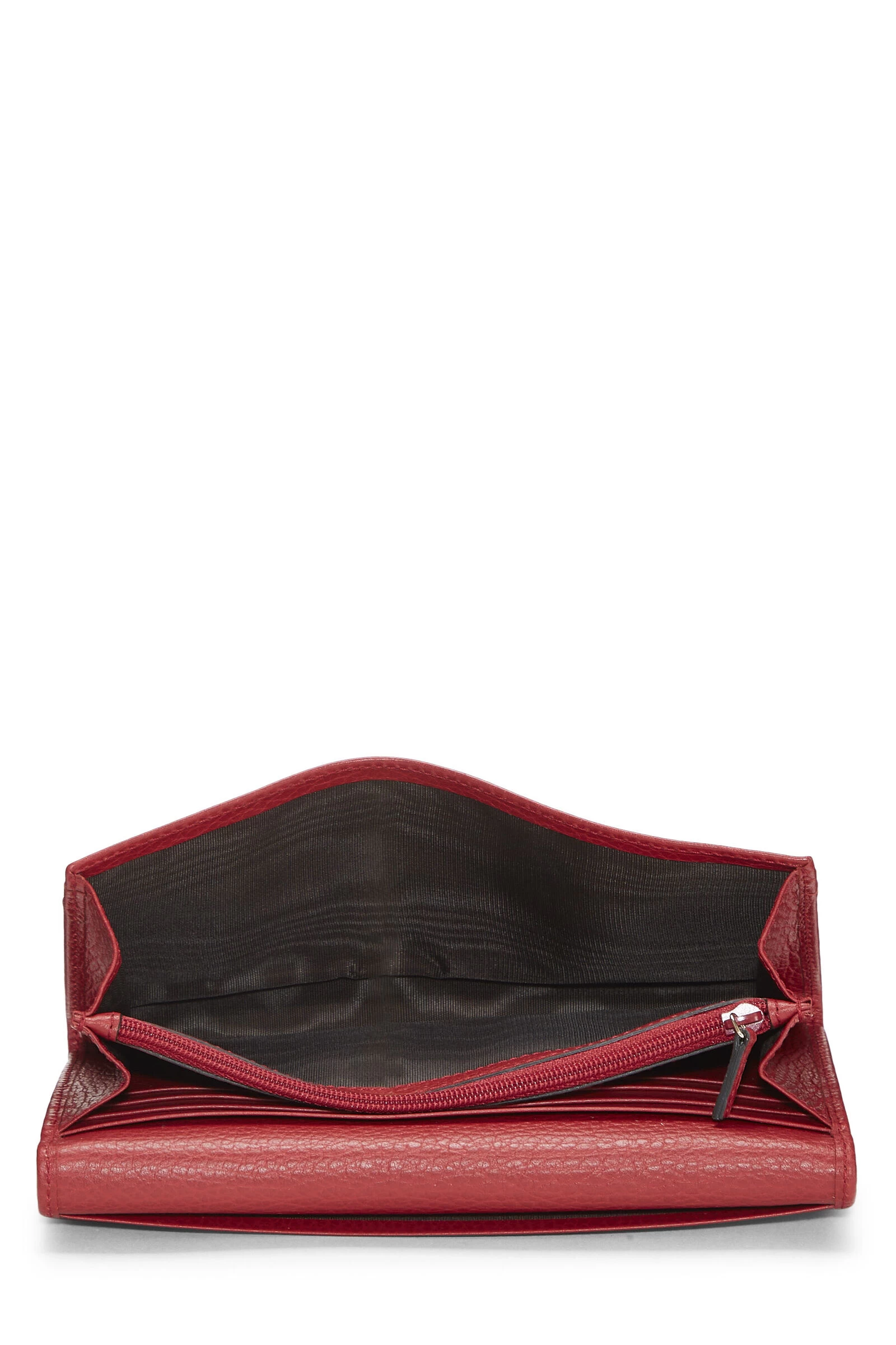 Gucci Red Original GG Canvas Continental Wallet 4 Gucci Red Original GG Canvas Continental Wallet - Image 4