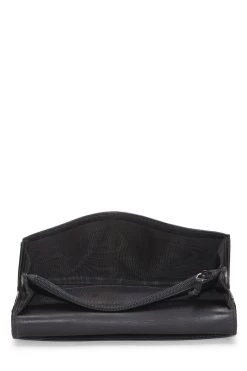Black Guccissima Continental Zip Wallet -Fashion clothing QFABMR3GKB001 4