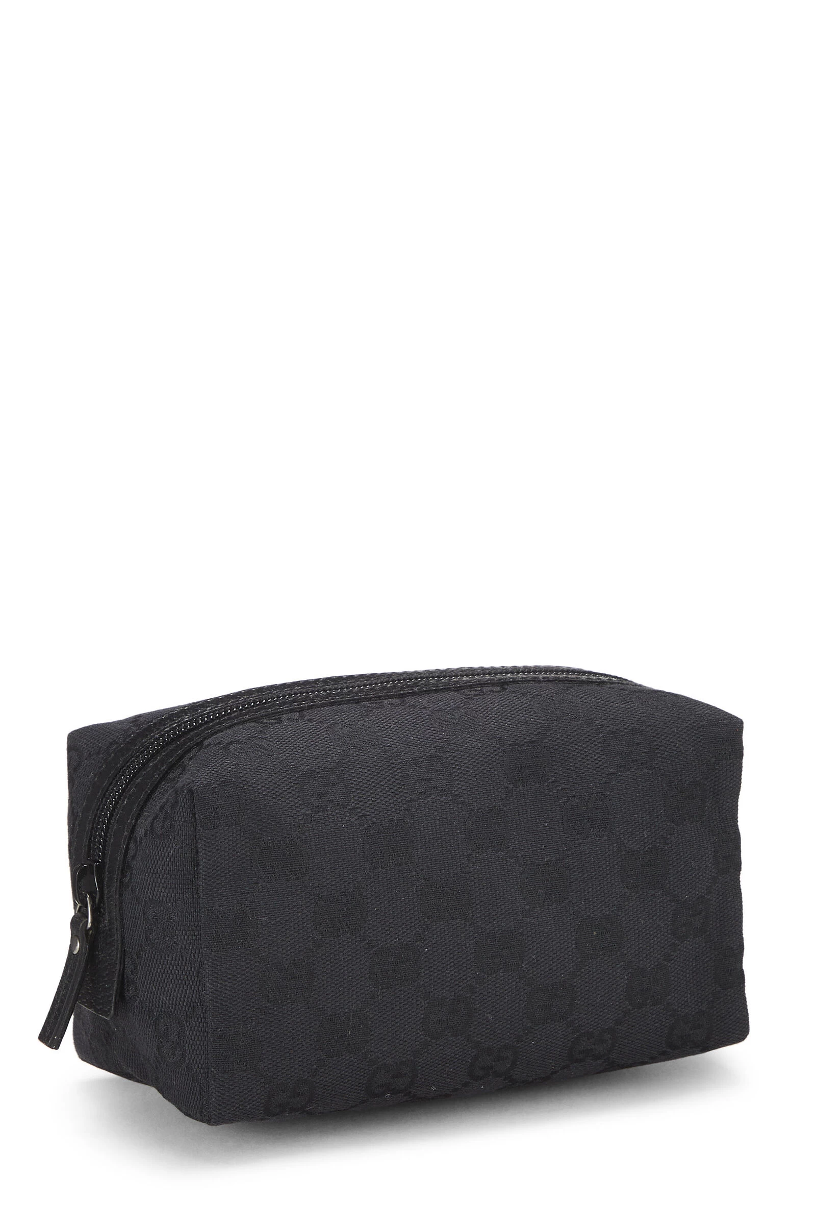 Gucci Black Original GG Canvas Pouch 2 Gucci Black Original GG Canvas Pouch - Image 2