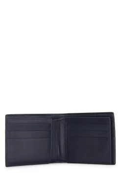 Navy Microguccissima Leather Bifold Wallet -Fashion clothing QFAJUUCONB006 4