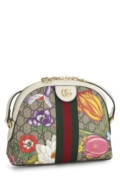 Gucci Original GG Supreme Canvas Ophidia Dome Shoulder Bag Small -Fashion clothing QFB0290L0H021 2