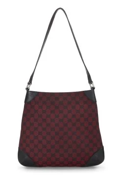 Gucci Red Original GG Canvas Shoulder Bag Small -Fashion clothing QFB0590ERH003 4