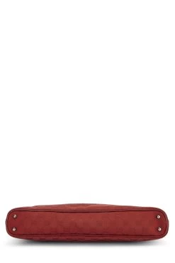 Gucci Red Original GG Canvas Tote -Fashion clothing QFB05DJYRB002 5