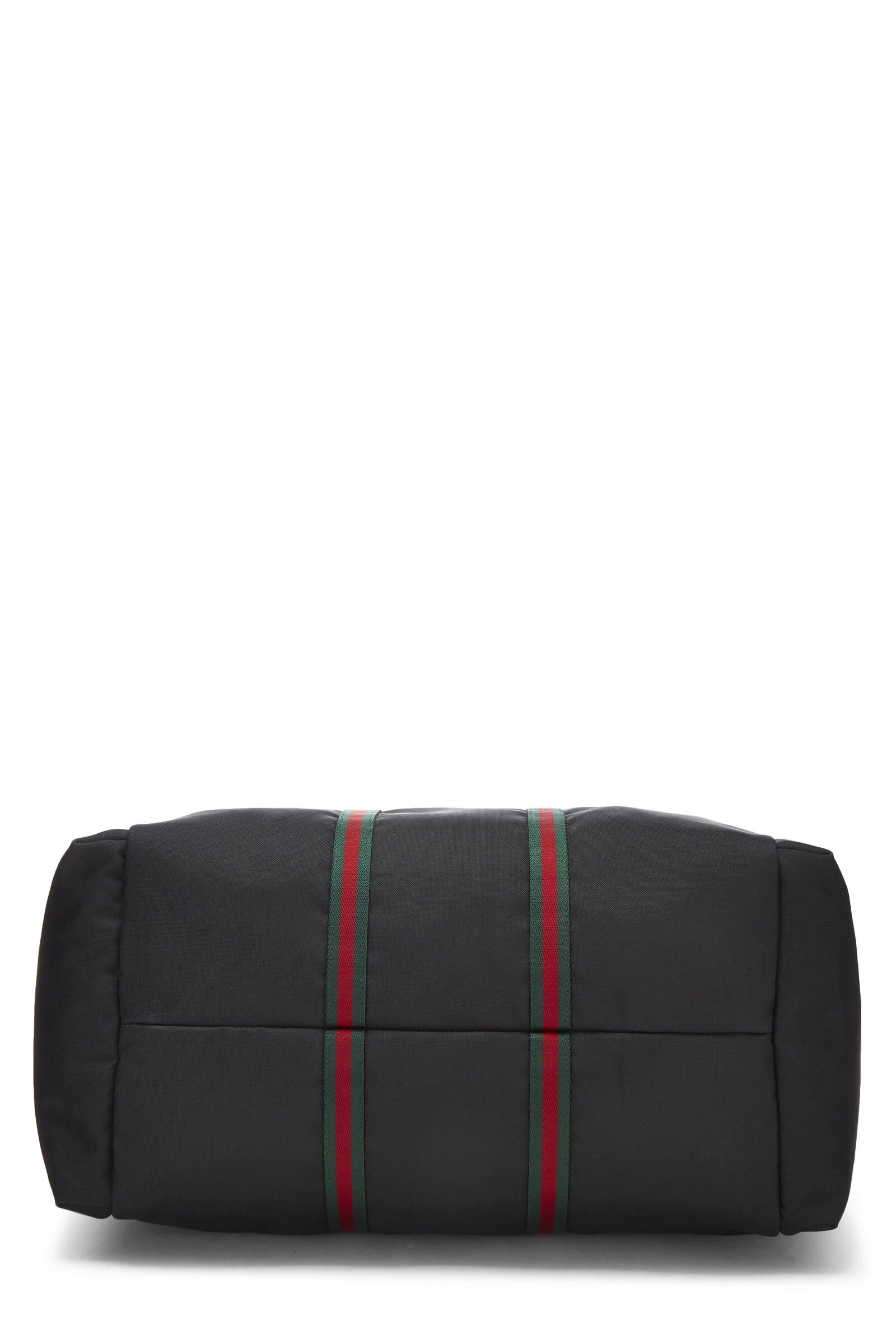 Gucci Black Techno Canvas Web Duffle 6 Gucci Black Techno Canvas Web Duffle - Image 6