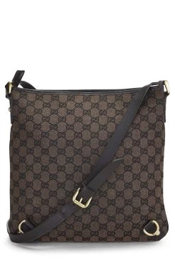Gucci Brown Original GG Canvas Abbey Shoulder Bag -Fashion clothing QFB18CJY0B003 4