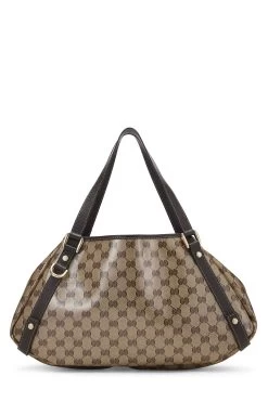 Gucci Original GG Crystal Canvas Abbey Tote -Fashion clothing QFB18D7W0B028 4