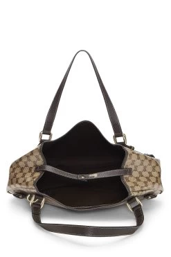 Gucci Original GG Crystal Canvas Abbey Tote -Fashion clothing QFB18D7W0B028 6