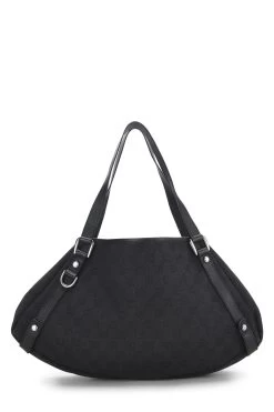 Gucci Black Original GG Canvas Abbey Tote Large -Fashion clothing QFB18DJYK5017 4