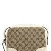 Gucci Cream Original GG Canvas Bree Crossbody