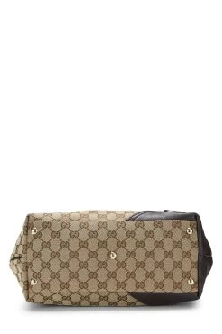 Gucci Original GG Canvas Britt Tote -Fashion clothing QFB19I0E0B088 5