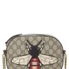 Gucci Original GG Supreme Canvas Bee Chain Crossbody Mini
