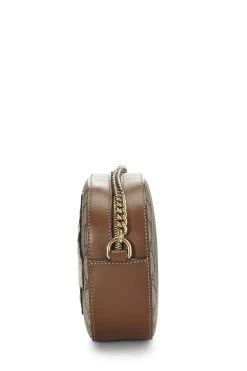 Gucci Original GG Supreme Canvas Bee Chain Crossbody Mini -Fashion clothing QFB19U7309004 3