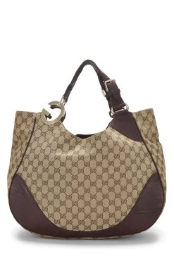 Gucci Burgundy Original GG Canvas Charlotte Tote Large -Fashion clothing QFB19XJY15000 4