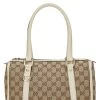 Gucci Beige Original GG Canvas Abbey Boston Handbag