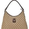 Gucci Original GG Canvas D-Ring Abbey Hobo Small
