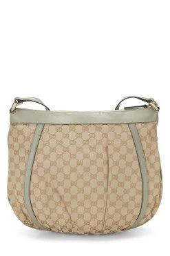 Gucci Green Original GG Canvas D-Ring Abbey Messenger -Fashion clothing QFB1AK2BGB000 4