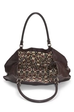Brown Guccissima Leather D-Ring Tote Large -Fashion clothing QFB1AN6Y05000 6