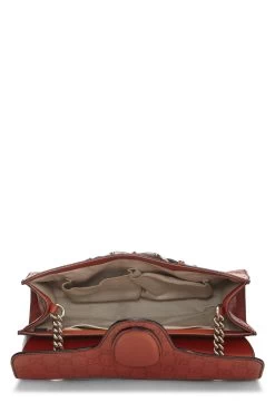 Orange Guccissima Leather Emily Chain Shoulder Bag 11 Orange Guccissima Leather Emily Chain Shoulder Bag -Fashion clothing QFB1AX6YOB002 6