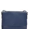 Gucci Blue Diamante Flap Messenger Bag Medium