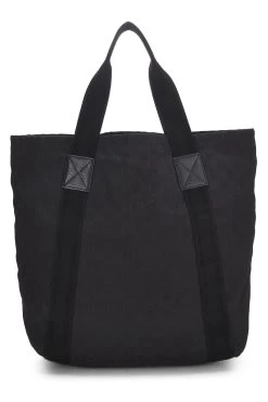 Gucci Black Original GG Canvas Flat Web Tote -Fashion clothing QFB1B3JYKB008 4