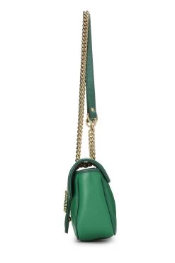 Gucci Green Torchon GG Marmont Matelassé Shoulder Bag Small -Fashion clothing QFB1BI1LGH037 3