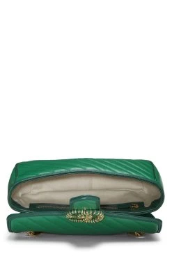 Gucci Green Torchon GG Marmont Matelassé Shoulder Bag Small -Fashion clothing QFB1BI1LGH037 6
