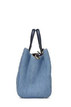 Gucci Blue Denim Pearl Marmont Handbag Small -Fashion clothing QFB1BJ0WBH016 3