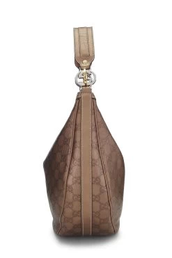 Brown Guccissima Leather Twins Hobo Medium -Fashion clothing QFB1BN3G0B020 3