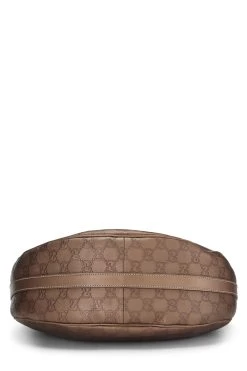 Brown Guccissima Leather Twins Hobo Medium -Fashion clothing QFB1BN3G0B020 5