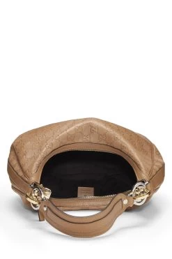 Brown Guccissima Leather Twins Hobo -Fashion clothing QFB1BN3GIB000 6