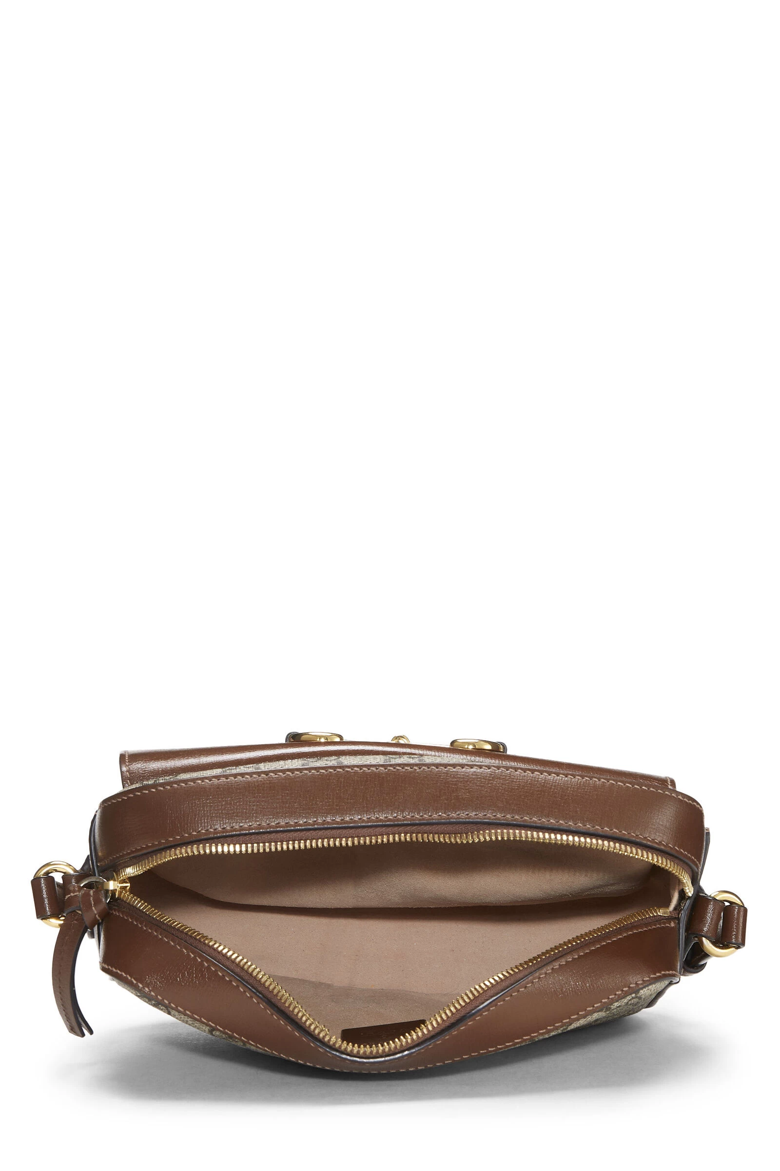 Gucci Original GG Supreme Canvas Horsebit Shoulder Bag 6 Gucci Original GG Supreme Canvas Horsebit Shoulder Bag - Image 6