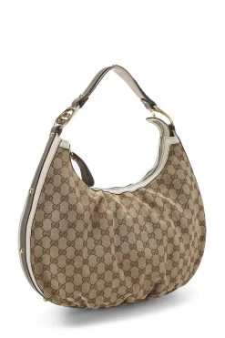 Gucci Original GG Canvas Interlocking Hobo Large -Fashion clothing QFB1CD2BW5000 2