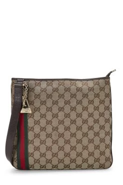 Gucci Original GG Canvas Web Jolicoeur Messenger