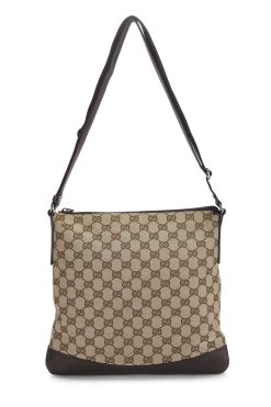 Gucci Original GG Canvas Perforated Messenger -Fashion clothing QFB1DY2B0B002 4