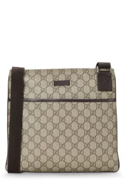 Gucci Original GG Supreme Canvas Flat Messenger