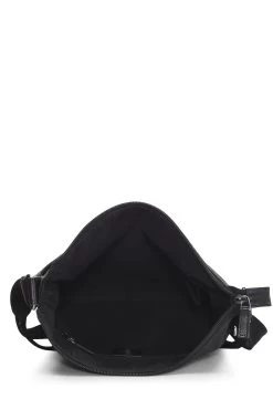 Gucci Black Canvas Pocket Messenger -Fashion clothing QFB1E02BKB000 6