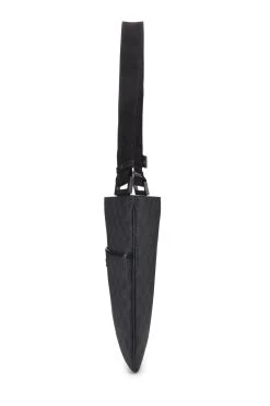 Gucci Black Coated Canvas Pocket Messenger -Fashion clothing QFB1E077KB004 3