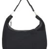 Gucci Black Original GG Canvas Pop Hobo Large