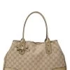 Gucci Gold Original GG Canvas Princy Tote