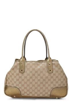 Gucci Gold Original GG Canvas Princy Tote -Fashion clothing QFB1EB0EDB016 4